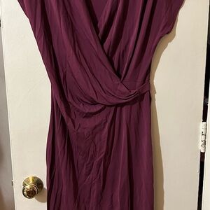 Banana Republic Deep Purple Maxi Dress